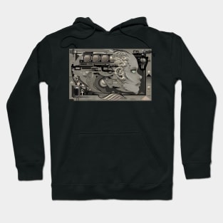 city bus girl 2 Hoodie